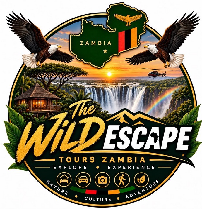 Official The Wild Escape Tours Zambia logo